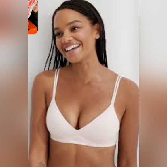aerie Other - NWT Aerie Wireless Pushup Bra 32C White